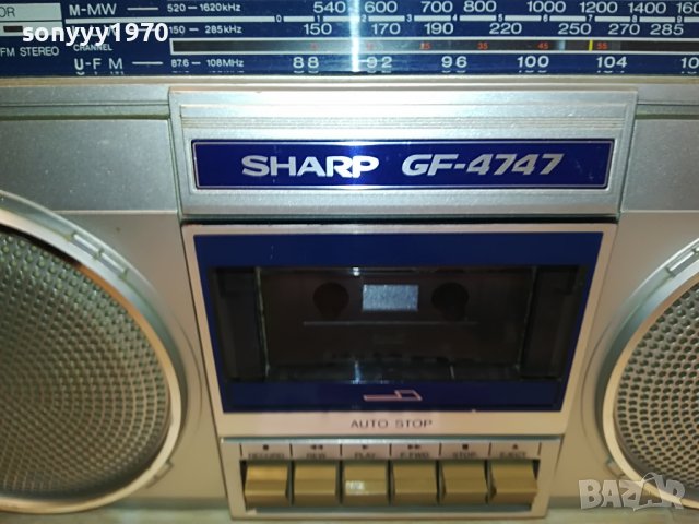 🛑SHARP GF-4747H 2109221356, снимка 11 - Радиокасетофони, транзистори - 38072948