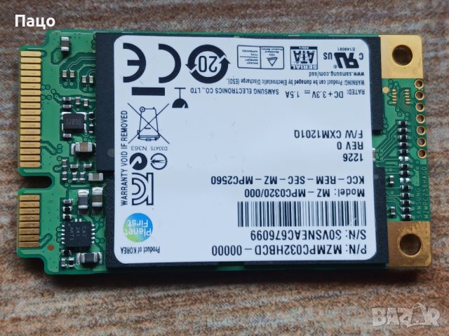 SAMSUNG 32GB  SSD, снимка 9 - Твърди дискове - 44272148