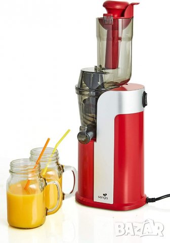 Сокоизстисквачка Senya SYBF-CJ018R, 250, неръждаема стомана, червена