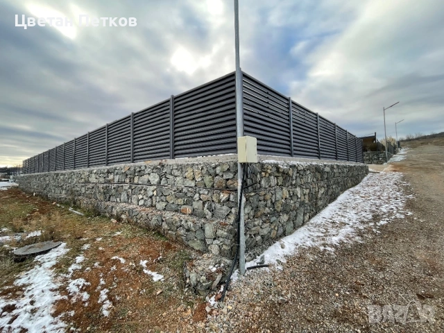 Оградни пана тип щора,ранчо,вертикални, снимка 2 - Огради и мрежи - 54336244