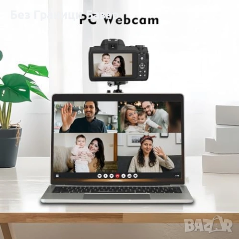 Нова 5K 64MP WiFi Дигитална Камера 4" Тъч Двойна Леща 18X Фотоапарат, снимка 8 - Камери - 53374892