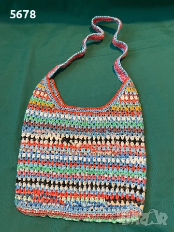 Плетена чанта, снимка 2 - Чанти - 51088234