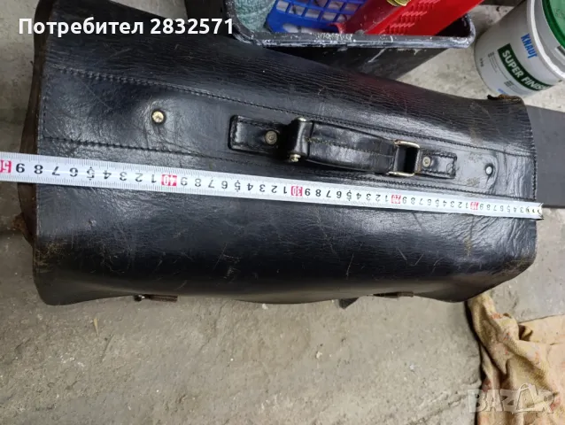 Антикварна Докторска чанта, снимка 4 - Чанти - 50382464