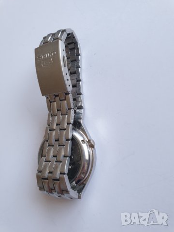 Мъжки часовник Seiko 5 Automatic 21 Jewels, снимка 5 - Антикварни и старинни предмети - 40342988