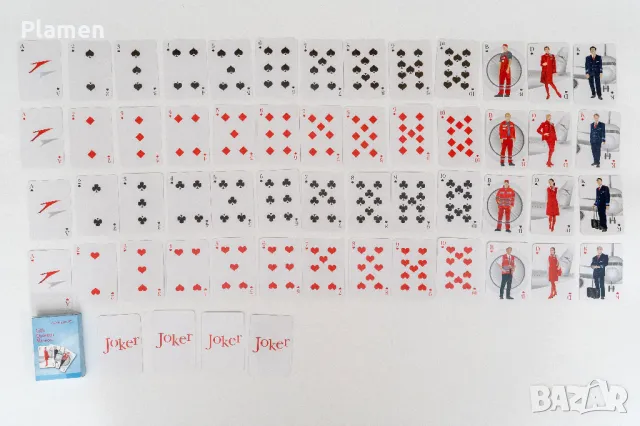 Колекционерски карти за игра на авиокомпании, снимка 9 - Карти за игра - 47728858