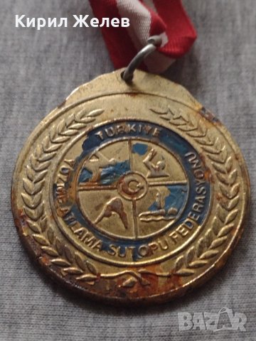 Стар рядък медал 🏅 за колекция декорация - 25951, снимка 3 - Други ценни предмети - 34522388
