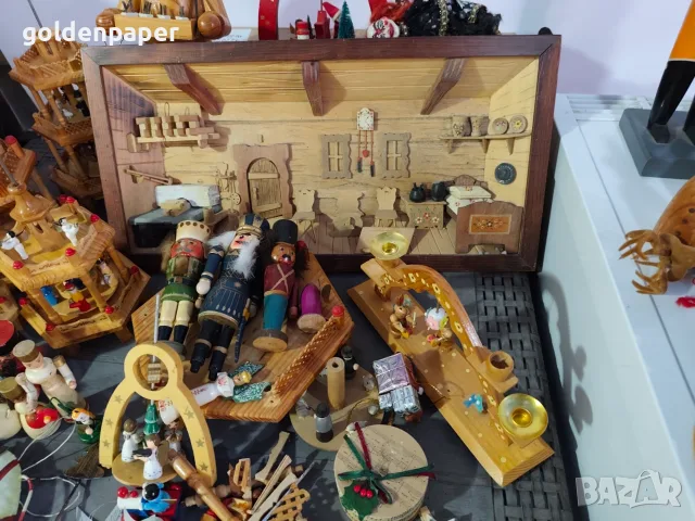 Дървени Части за коледни играчки пирамиди, снимка 8 - Коледни подаръци - 56086672
