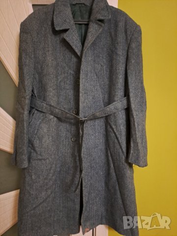 Мъжко зимно вълнено палто ново, снимка 14 - Якета - 21504894