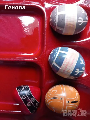 Декоративни яйца от мрамор с резба, снимка 7 - Декорация за дома - 49707292