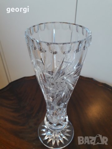 Кристална ваза, снимка 4 - Вази - 31696588