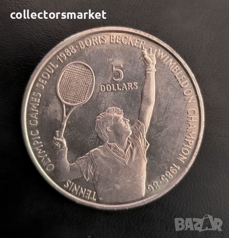 5 долара 1987, остров Ниуе 