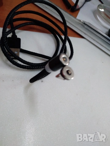 Магнитен кабел за зареждане на телефон. , снимка 4 - Резервни части за телефони - 53254212