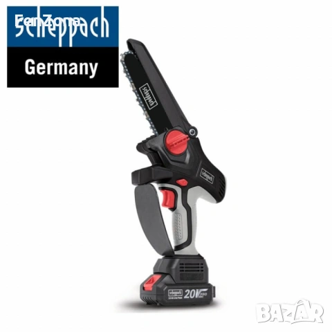 Акумулаторен трион за рязане на клони Scheppach,12м гаранция, снимка 3 - Градинска техника - 54049940