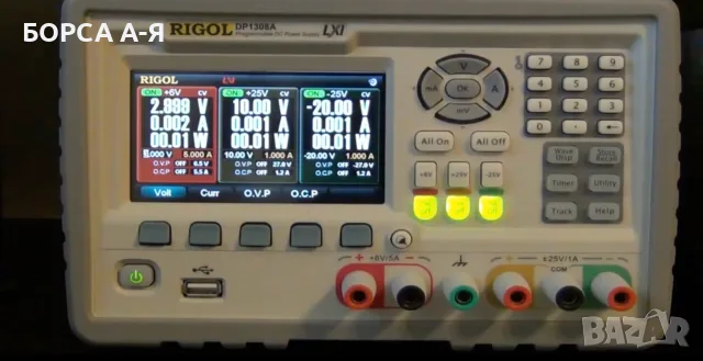 Rigol DP1116A | DC захранване, двускален изход, снимка 4 - Друга електроника - 55788967