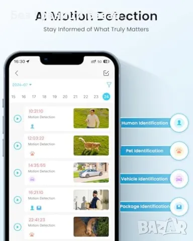 Нова Соларна Камера 2K с Нощно Виждане и Дистанционно Управление, снимка 4 - Други - 47588754