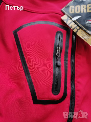 Продавам ново червено мъжко яке пролет - есен софт шел уиндстопър The North Face , снимка 5 - Якета - 44743502