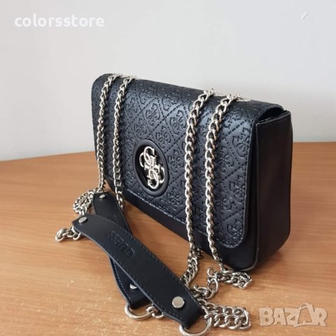 Черна чанта Guess  код IM204, снимка 6 - Чанти - 34700717