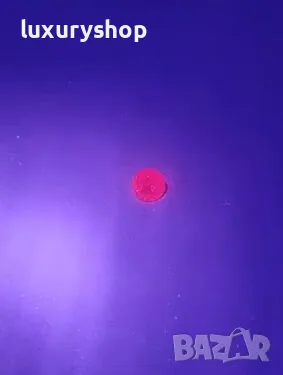 Червен рубин с размер - 6.5mm(1.45ct), както се вижда на снимката минава UV тест, снимка 2 - Пръстени - 50278729