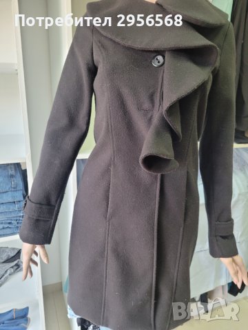 Елегантно дамско  палто, снимка 3 - Палта, манта - 39498431
