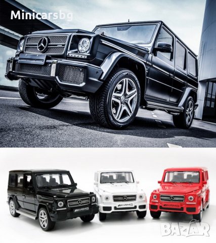 Метални колички: Mercedes-Benz AMG G65 / G-Wagon (Мерцедес-Бенц АмГ), снимка 2 - Колекции - 29572531
