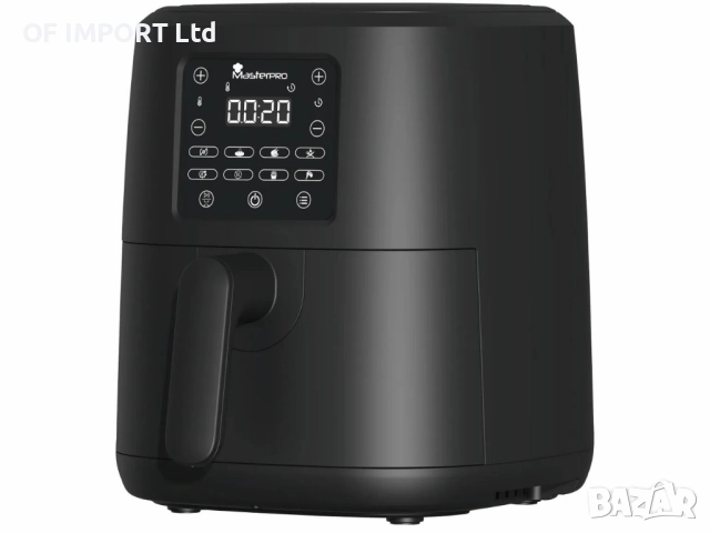 Фритюрник на Горещ Въздух Air Fryer BERGNER Masterpro 1500W 4L, снимка 5 - Фритюрници - 52071980