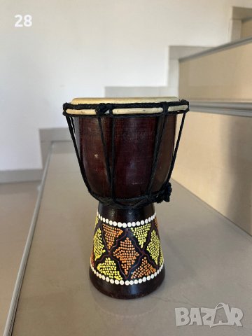 Дървена тарамбука малка, снимка 1