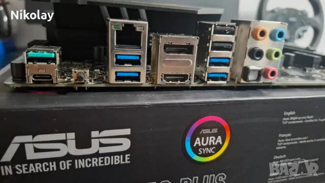 ASUS TUF Gaming B550-Plus, снимка 4 - Дънни платки - 56508998