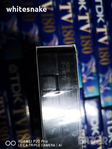TDK E180 TV, VHS, запечатани видео касети, нови. , снимка 3 - Друга електроника - 32088442