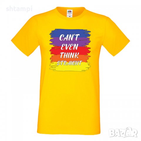 Мъжка тениска Can't Even Think Straight Прайд, Pride,Празник.Повод,Изненада, снимка 13 - Тениски - 37102111