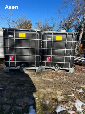 Бидони 1000 литра 1 тон съд за вода 1000 литра , снимка 9 - Други стоки за дома - 48290773