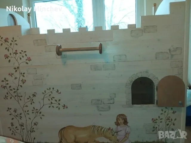 Високо детско легло , снимка 2 - Спални и легла - 56009295