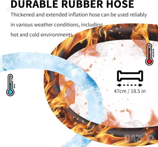 Велосипедна помпа SNMIX с манометър, велосипедна ръчна помпа за всички велосипеди, снимка 6 - Аксесоари за велосипеди - 42509072