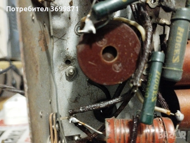 Старо радио Телефункен., снимка 8 - Антикварни и старинни предмети - 53936129