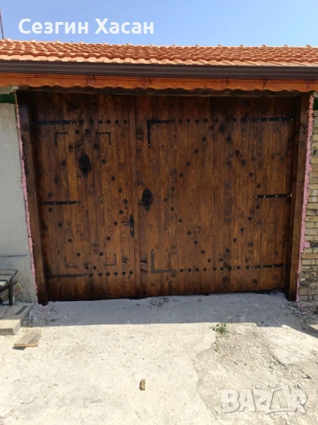 Дървени порти по поръчка - изработка и стилен вид!, снимка 6 - Дърводелски услуги - 51226986