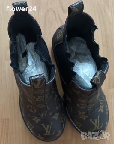 Боти LV, номер 38, снимка 5 - Дамски боти - 36632166