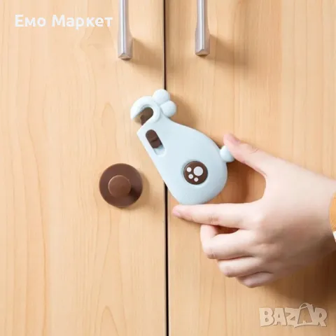 Многофункционален заключващ предпазител за шкафове, снимка 4 - Други стоки за дома - 48930413