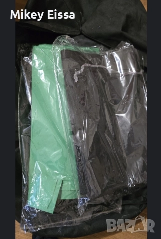 Green screen зелен + черен екран с осветление, снимка 6 - Светкавици, студийно осветление - 51648790