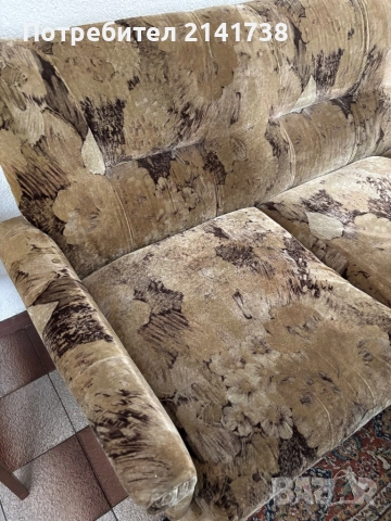 Малка холна гарнитура, снимка 4 - Дивани и мека мебел - 52926218