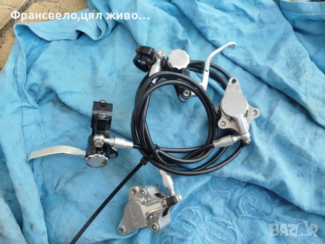 Хидравлични спирачки за велосипед колело hope