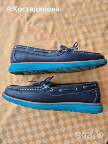 Дамски мокасини естествена кожа 39 номер