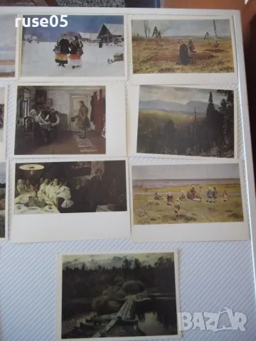 Картички "Художники-передвижники - Выпуск 11" комплект, снимка 6 - Колекции - 48174593