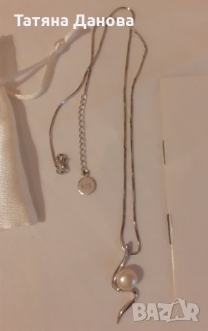 Колие  Сваровски и Swan pearls, снимка 3 - Бижутерийни комплекти - 31040562