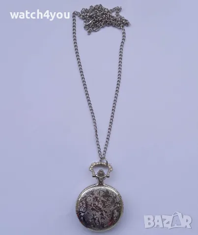 НОВ ДЖОБЕН ЧАСОВНИК С ВЕРИЖКА.КАЧЕСТВЕН ЯПОНСКИ МЕХАНИЗЪМ. ДЖОБНИ ЧАСОВНИЦИ КЮСТЕК.POCKET WATCH, снимка 9 - Джобни - 46827439