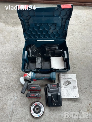 Bosch GWX 18V-7, снимка 2 - Ъглошлайфи - 52666144