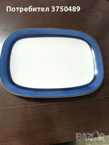 Чинии -основни 6 бр + 1плато, снимка 4 - Чинии - 50600326