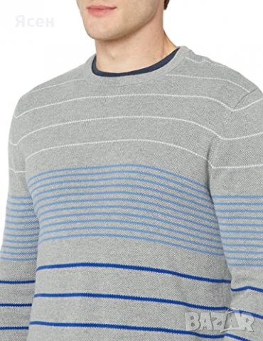 Мъжки памучен пуловер , снимка 2 - Пуловери - 35573239