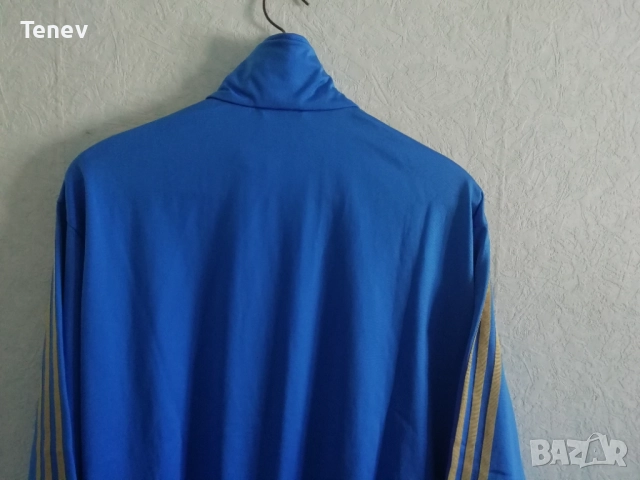 Adidas Originals Firebird Blue/Gold оригинално ново мъжко горнище анцуг размер L , снимка 3 - Спортни дрехи, екипи - 51615438