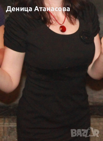 Малки черни парти рокли размер М