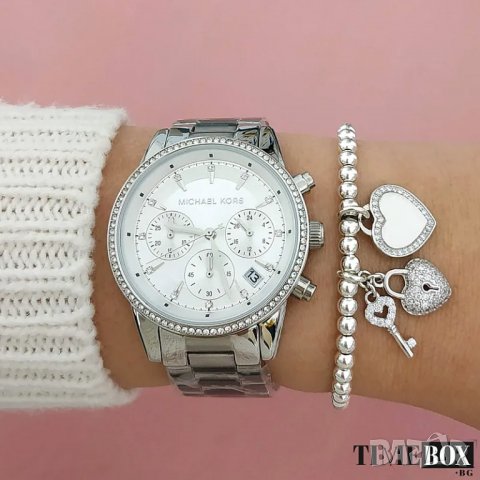 Michael Kors MK6428 Ritz Chronograph. Нов дамски часовник, снимка 4 - Дамски - 38820497
