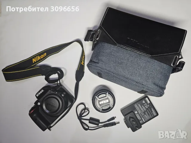 Фотоапарат Nikon D3300 – Пълен комплект за начинаещи (под 6000 кадъра!) + чанта и аксесоари